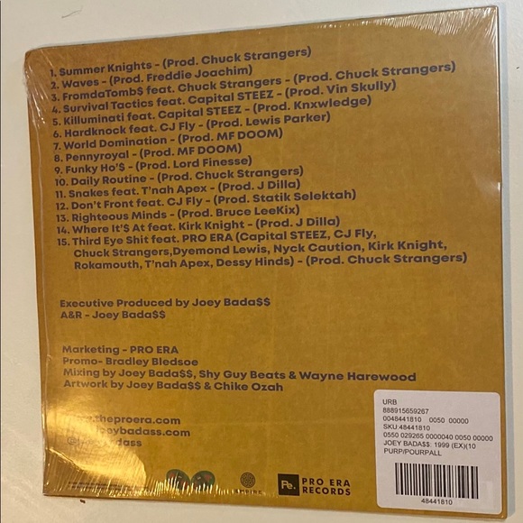 New Sealed Joey Bada$$ Vinyl - Picture 4 of 6